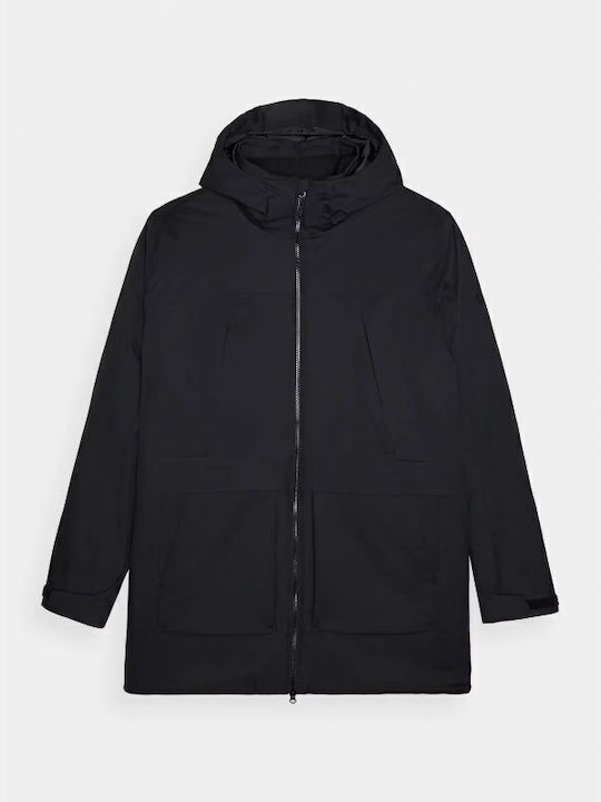 Winter Jacket Parka Waterproof and Windproof Black