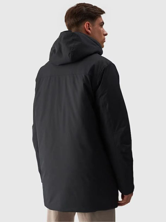 Winter Jacket Parka Waterproof and Windproof Black