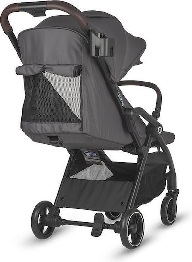 Smart Baby Arella Καρότσι Μωρού Kατάλληλο για Nεογέννητο Dark Pearl 7.8kg