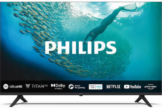 Philips Смарт Телевизор 55" 4K UHD Edge LED PUS7009 HDR (2024)