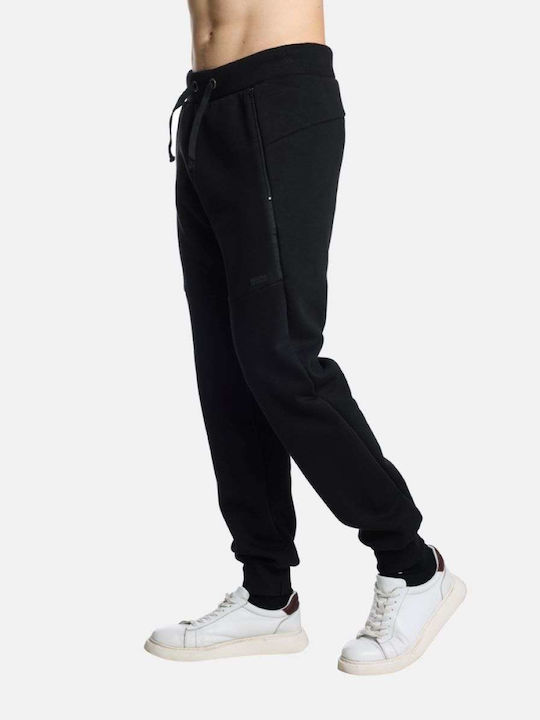 Paco & Co Sweatpants with Elastic Black