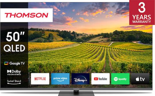 Thomson Smart Τηλεόραση 50" 4K UHD QLED 50QG5C14 HDR (2024)