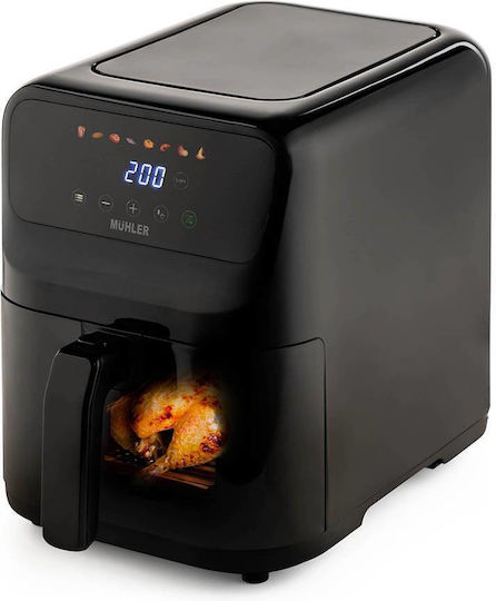 Muhler Friteuză cu aer 5lt Negru MFX-515