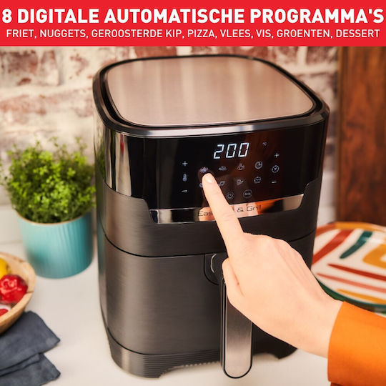 Tefal Easy Fry & Grill Digit Air Fryer 4.2lt Μαύρο