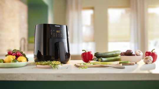 Philips Essential Collection Air Fryer 4.1lt Μαύρο