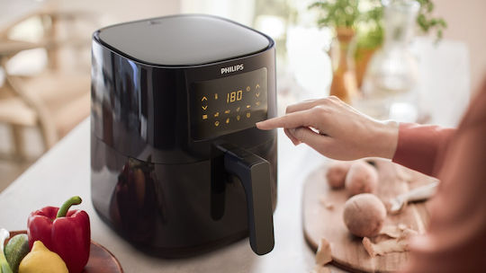 Philips Essential Collection Air Fryer 4.1lt Μαύρο