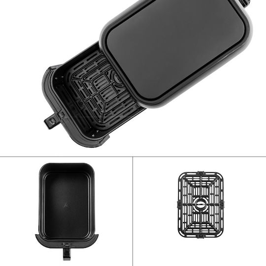 Muhler Air Fryer 8lt Μαύρο MFX-815