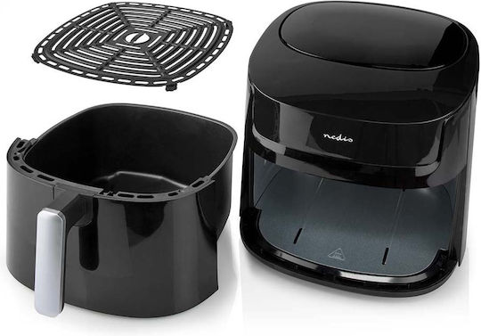 Nedis Heißluftfritteuse mit Wi-Fi 7.2Es Schwarz KAAF170BK