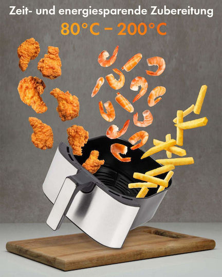 Clatronic FR 3782 H Air Fryer 5lt Ασημί