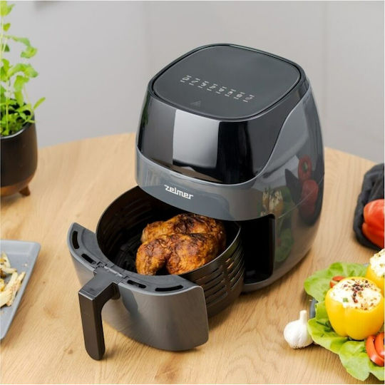 Zelmer Air Fryer 5lt Γκρι ZAF5502G