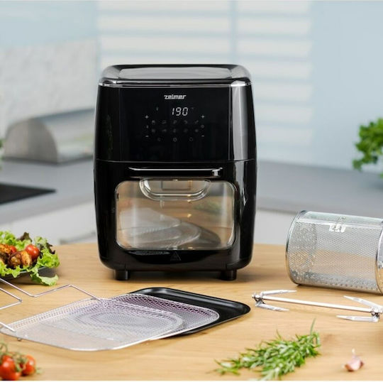 Zelmer Air Fryer 12lt Μαύρο ZAF7120