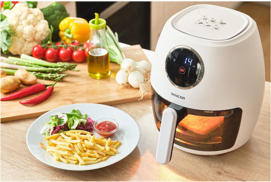 Sencor Air Fryer με Wi-Fi 3.5lt Λευκό SFR 5340WH