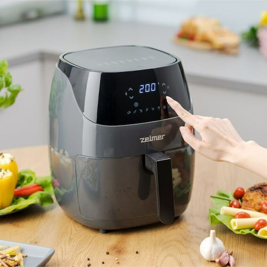 Zelmer Air Fryer 5lt Γκρι ZAF5502G