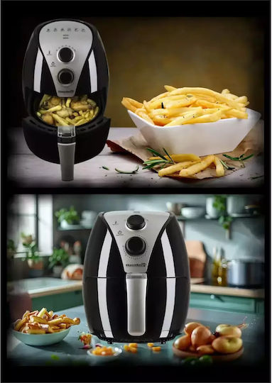 Hausberg Air Fryer 2.6lt Silver HB2250
