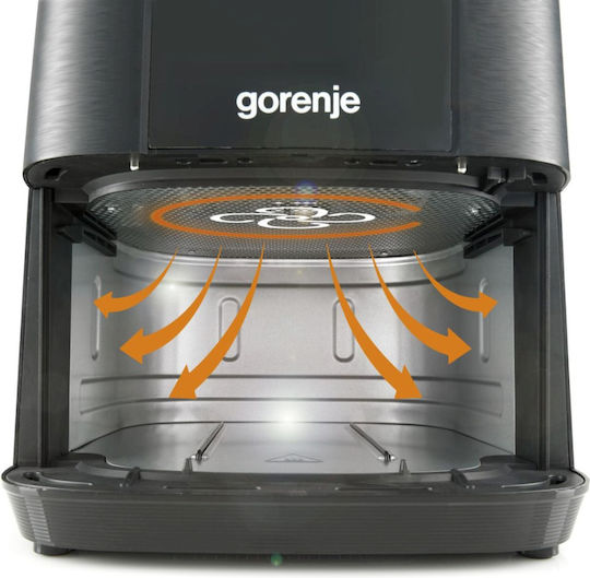 Gorenje Af1350dwb Air Fryer 5.4lt Black