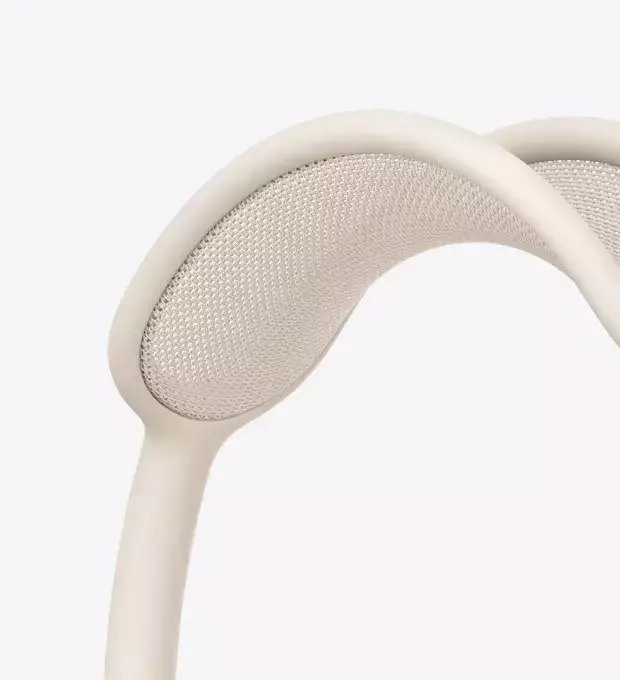 Apple AirPods Max (2024) Ασύρματα / Ενσύρματα Over Ear Ακουστικά με 20 ώρες Λειτουργίας Starlight