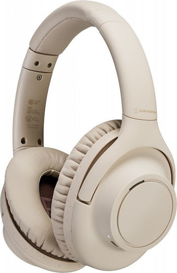 Audio Technica ATH-S300BT Wireless / Wired Over Ear Headphones with 90 hours of Operation and Quick Charge White