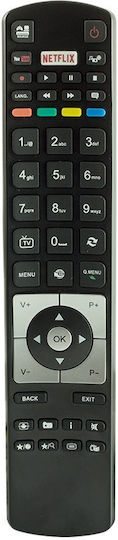 Compatible Remote Control DC-105 for Τηλεοράσεις Telefunken