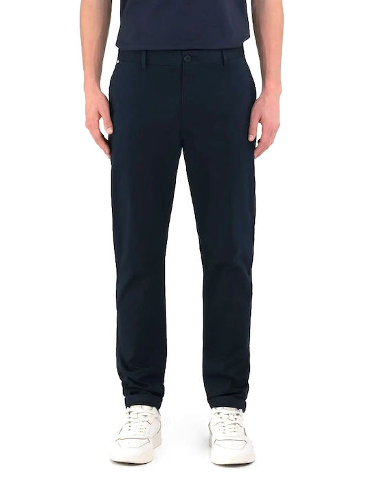 Replay Trousers Chino Elastic in Slim Fit BLUE