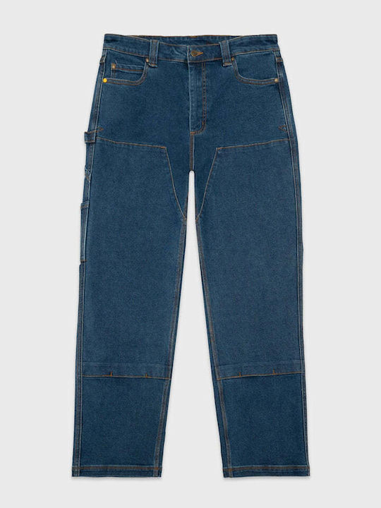 Pantaloni Albastru