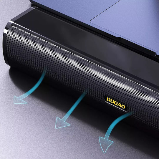 Dudao Y2+ Ηχείο Bluetooth 6W με Ραδιόφωνο και Διάρκεια Μπαταρίας έως 6 ώρες Μαύρο