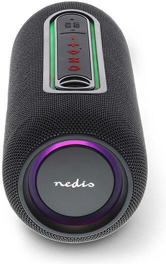 Nedis Ηχείο Bluetooth 30W με Διάρκεια Μπαταρίας έως 7 ώρες Μαύρο SPBT2460BK