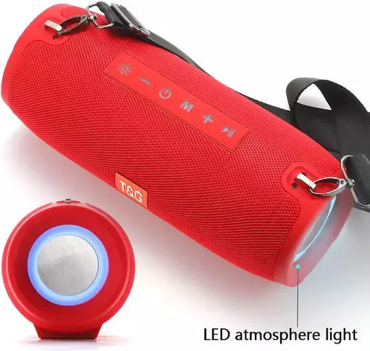 T&G TG-322 Bluetooth-Lautsprecher 40W mit Akkulaufzeit bis zu 5 Stunden Rot