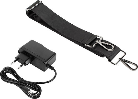 Kruger & Matz Explorer + Αδιάβροχο Ηχείο Bluetooth 15W με Ραδιόφωνο και Διάρκεια Μπαταρίας έως 8 ώρες Μαύρο