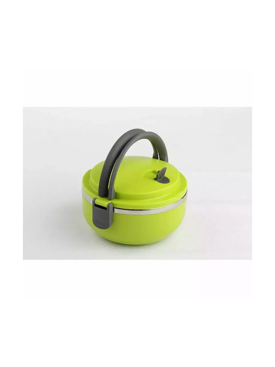 Veltihome Δοχείο Φαγητού Inox Θερμός Πράσινο 700ml