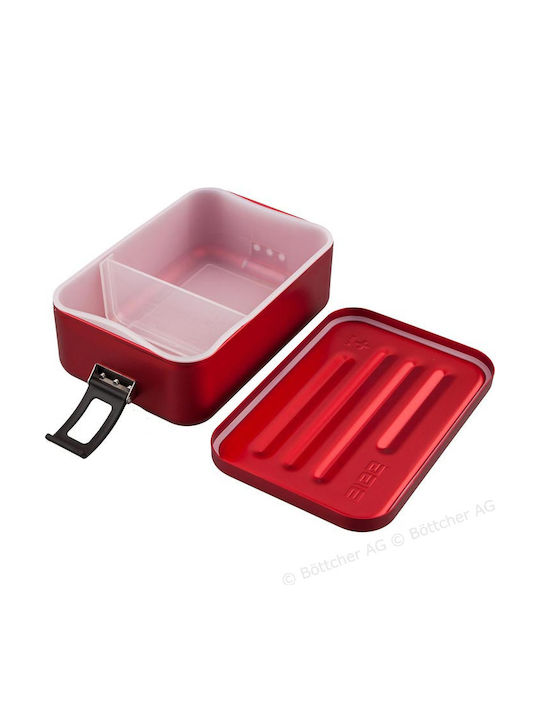 Sigg Box Plus Δοχείο Φαγητού Inox Red 900ml