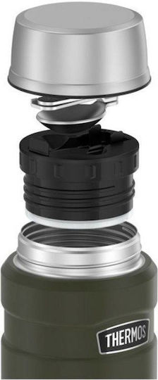 Thermos Lunchbox Isolierte Lunchbox Inox Grün 470ml 1Stück