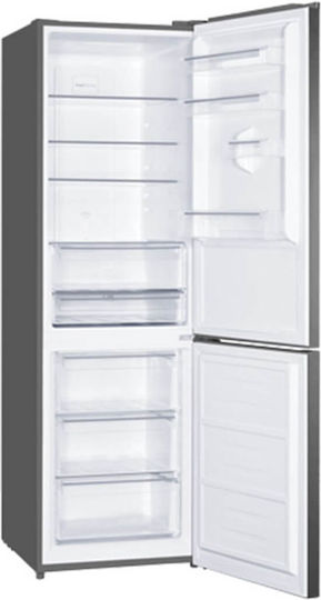 Davoline Fridge-Freezer 347lt NoFrost H195xW60xD68.5cm Inox 801223403