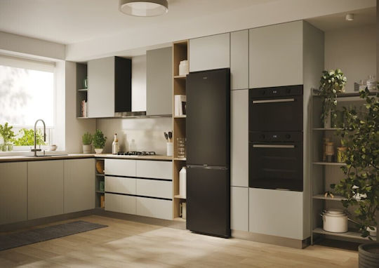Candy Fridge-Freezer 279lt NoFrost H182.5xW54.5xD60.2cm Black CNCQ2T518EB