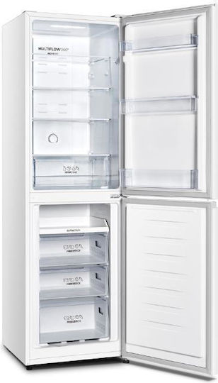Gorenje Ψυγειοκαταψύκτης 256lt NoFrost Υ182.4xΠ55xΒ57εκ. Λευκός NRK418ECW4