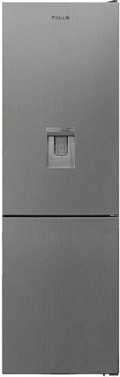 Finlux Ψυγειοκαταψύκτης 378lt Υ201xΠ59.5xΒ65εκ. Inox FXCA 3841WCE IX