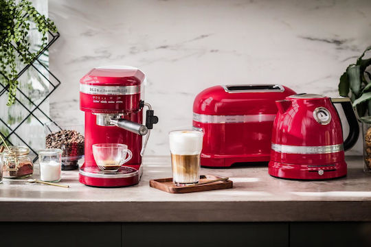 Kitchenaid 5KES6503ECA 1470W Налягане 15бар Червена