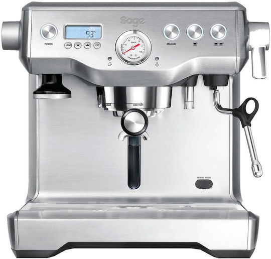 Sage The Dual Boiler Automat de Espresso 2200W Presiune 15bar Argintie