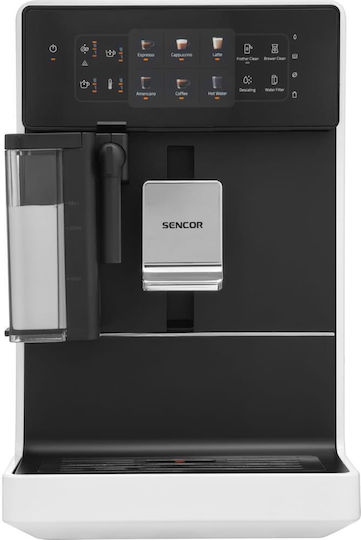 Sencor 1400W Налягане 19бар с мелачка Бяла SES 9301WH