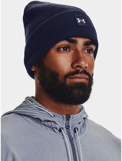 Halftime Beanie Unisex Beanie Gestrickt in Marineblau Farbe