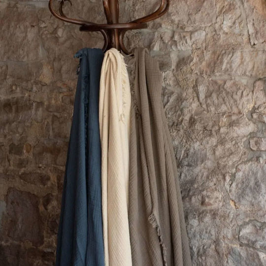 La Millou Κουβέρτα Κούνιας Καφέ Taupe 100x140εκ.