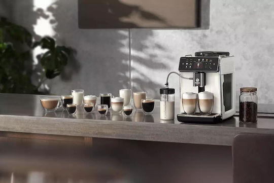 Saeco GranAroma Αυτόματη Μηχανή Espresso 1500W Πίεσης 15bar με Μύλο Άλεσης Μαύρη