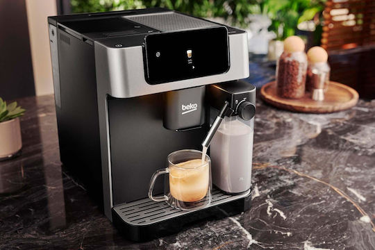 Beko Automatische Espressomaschine 1350W Druck 19bar mit Mahlwerk Schwarz CEG7304X