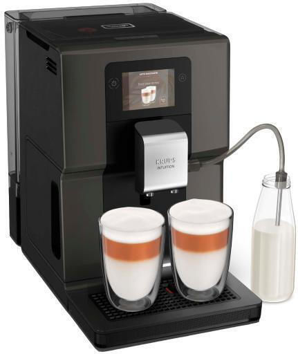 Krups Intuition Preference Αυτόματη Μηχανή Espresso 1450W Πίεσης 15bar με Μύλο Άλεσης Μαύρη