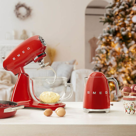 Smeg Kettle 1.7lt 2400W Red