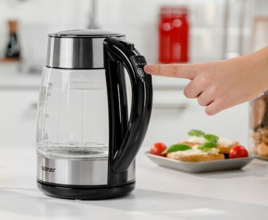 Zelmer ZCK8026 Βραστήρας 1.7lt 2200W Ασημί