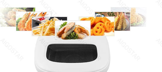 Aigostar 00887 Deep Fryer 2.5lt White