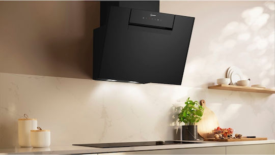 Neff Απορροφητήρας Καμινάδα 60cm Μαύρος με Wi-Fi