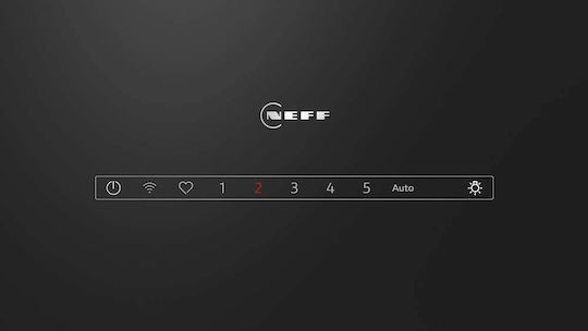Neff Απορροφητήρας Καμινάδα 90cm Μαύρος