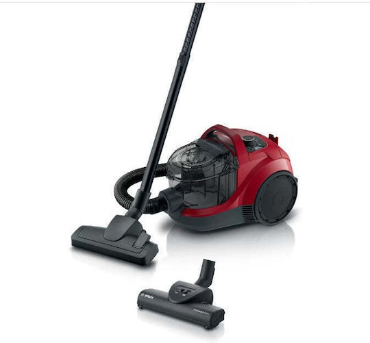 Bosch BGC21X350 Прахосмукачка 750W С контейнер 2лт Червен