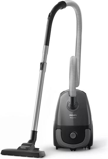 Philips Powergo Vacuum Cleaner 900W Bagged 3lt Gray